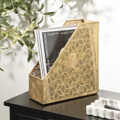 Classic Metal Magazine Holder