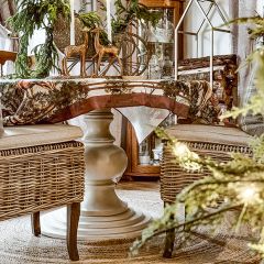 Classic Round Dining Table