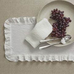 Classic Ruffled Table Runner 72 Inch