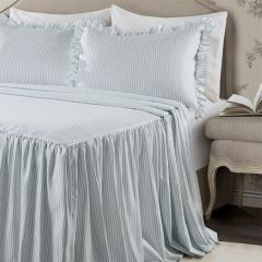 Classic Ticking Stripe Bedspread Set
