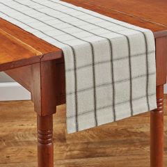 Classic Windowpane Plaid Table Runner
