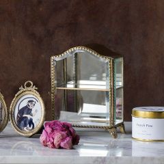 Claw Foot Tabletop Glass Display Box