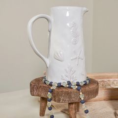 Coastal Charms Ceramic Pitcher