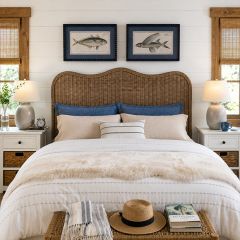 Coastal Chic Farmhouse Headboard