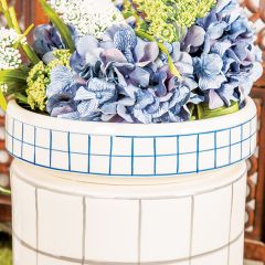 Coastal Living Shallow Ceramic Planter Set of 2