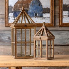 Conservatory Box Display Lantern Set of 2