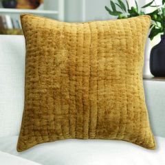Cotton Chenille Square Pillow