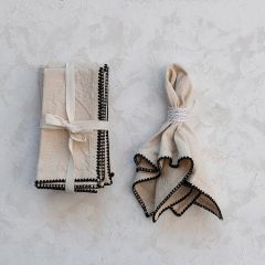 Cotton Dinner Napkin With Stitched Edge Set of 4
