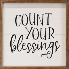 Count Your Blessings Wall Art