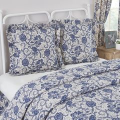 Country Chic Floral Pattern Euro Sham