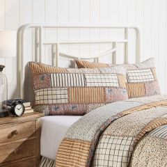 Country Cottage Vintage Patchwork King Sham