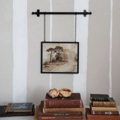 Country Estate Landscape Hanging Framed Wall Art