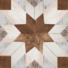 Country Farmhouse Quilt Square Canvas Art