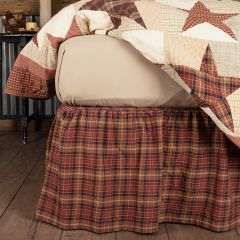 Country Plaid Bed Skirt