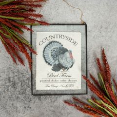 Countryside Bird Farm Hanging Sign