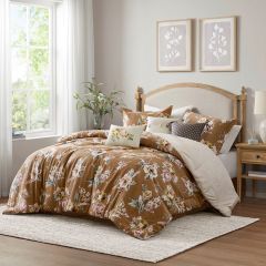 Countryside Garden Reversible 7 Piece Comforter Set