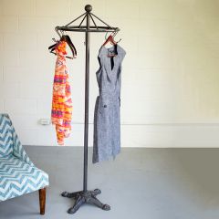 Couturier's Rack With Cast Iron Base