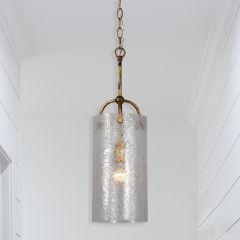 Cylinder Glass Pendant Light