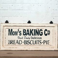 Mom's Baking Co. Kitchen Sign