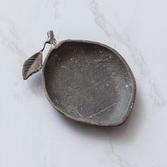 Cast Iron Decorative Lemon Dish Set of 2