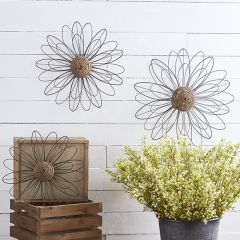 Decorative Wall Flowers Set of 3