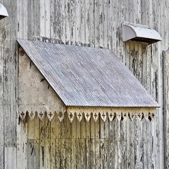 Distressed Decorative Awning