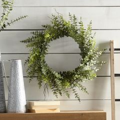 Simple Farmhouse Eucalyptus Wreath