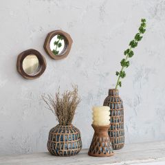 Debossed Boho Terracotta Collection
