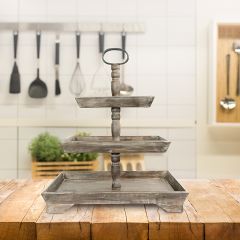 Decorative Farmhouse 3 Tier Tray