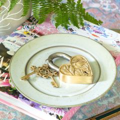 Decorative Heart Lock and Key