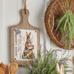 Decorative Vintage Bunny Cutting Board Set of 2