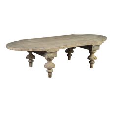 Turned Leg Martin Coffee Table