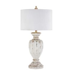Distressed Classic Urn Table Lamp