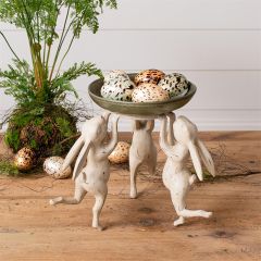 Distressed Dancing Rabbits Riser