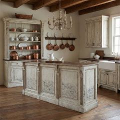 Distressed General Store Counter