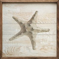 Distressed Sea Star Wall Art