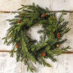 Douglas Fir and Pinecones Wreath