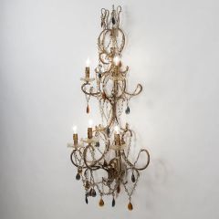 Dripping Jewels Wall Sconce