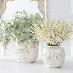Ceramic Rose Vase