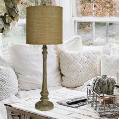Farmhouse Buffet Table Lamp