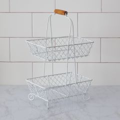 Wire 2 Tier Basket