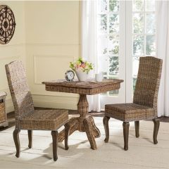 Wicker Dining Chair Set of 2