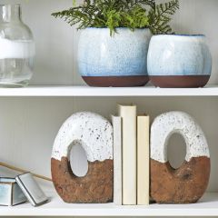 Earthy Elegance Torus Bookends