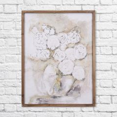 Pale Floral Bouquet Wall Art