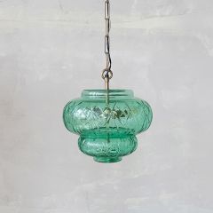 Elegant Accents 2 Light Cut Glass Pendant Lamp