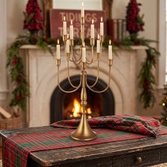 Elegant Gold Candelabra