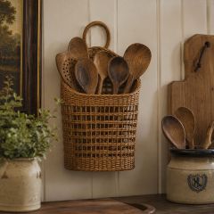 English Cottage Wall Basket