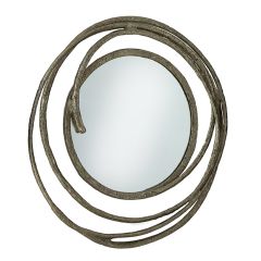 Gold Circles Accent Mirror