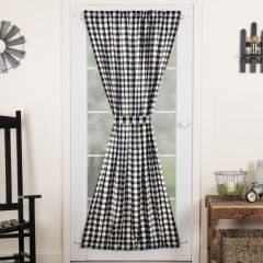 Buffalo Check Ruffled Door Panel