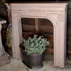 Decorative Carved Mantel